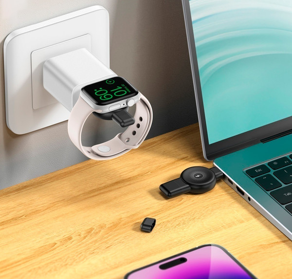 Изображение товара Зарядное устройство беспроводное XO CX026 для часов Type-c (черный)