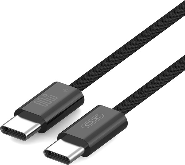 Изображение товара Кабель XO Type-C to Type-C CC 60W / NB-Q273 (черный)