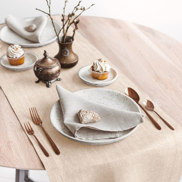 Изображение товара Дорожка на стол Волшебная ночь 40x140 / 776599 (жемчуг)