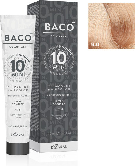 Изображение товара Крем-краска для волос Kaaral Baco Color Fast тон CF9.0 (100мл)
