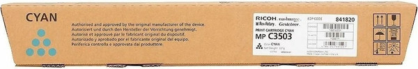 Изображение товара Тонер-картридж Ricoh MP C3503 (голубой)