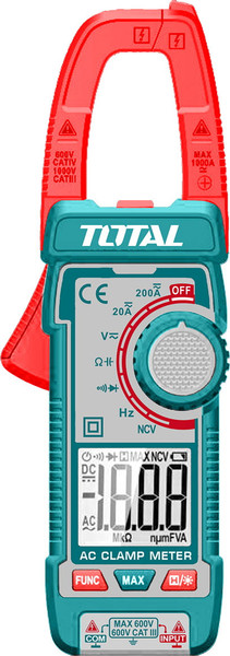 Изображение товара Клещи токоизмерительные TOTAL TMT762002