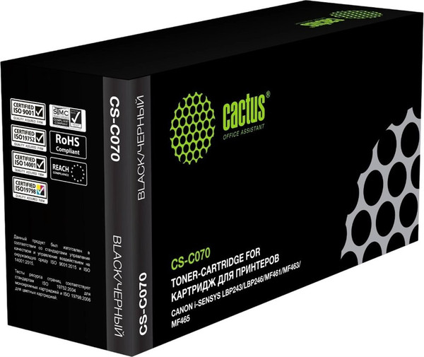 Изображение товара Тонер-картридж Cactus CS-C070