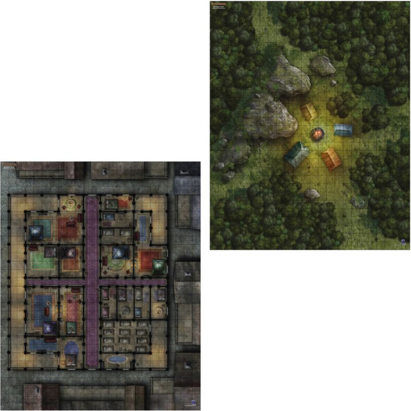 Изображение товара Игровое поле для настольной игры Мир Хобби Pathfinder НРИ Вторая редакция: Ночная засада 952130