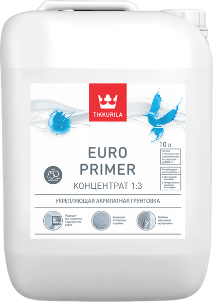 Изображение товара Грунтовка Tikkurila Euro Primer (10л)