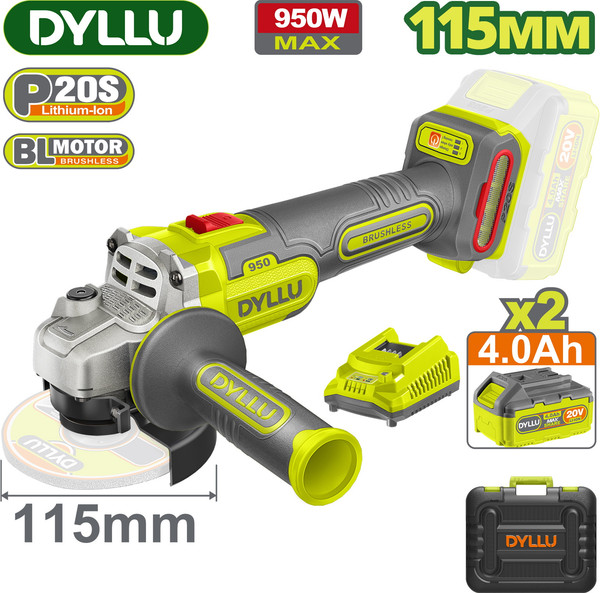 Изображение товара Угловая шлифовальная машина DYLLU DTLAP5322