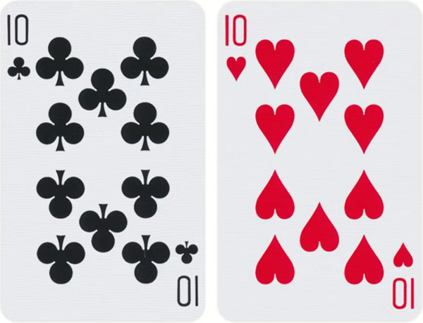 Изображение товара Игральные карты Bicycle 54 Bridge Size / 4024492 (красный)