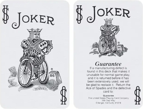 Изображение товара Игральные карты Bicycle 54 Bridge Size / 4024492 (красный)