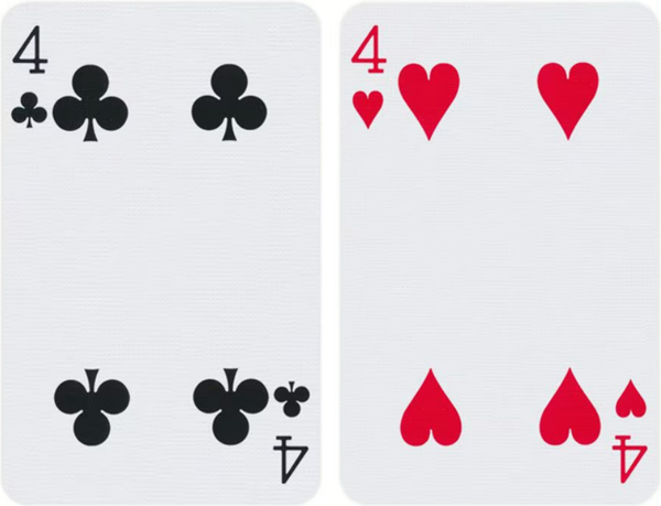 Изображение товара Игральные карты Bicycle 54 Bridge Size / 4024492 (красный)