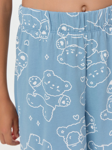 Изображение товара Пижама детская Mark Formelle 567754 (р.122-60, мишки на сине-голубом)