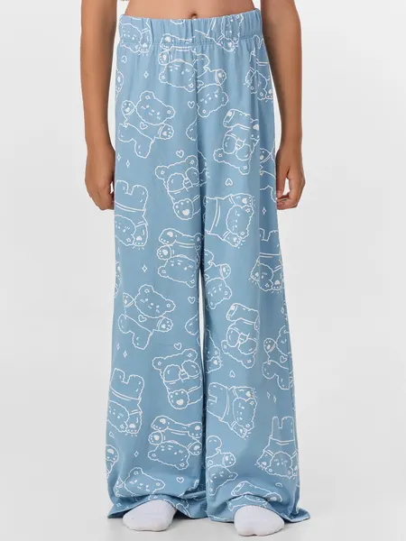 Изображение товара Пижама детская Mark Formelle 567754 (р.140-68, мишки на сине-голубом)