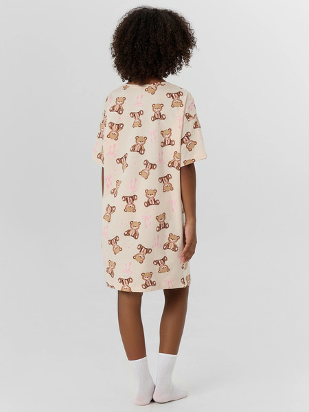 Изображение товара Сорочка детская Mark Formelle 577717 (р.98-52, мишки на пудровом)