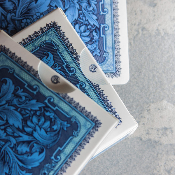 Изображение товара Игральные карты Картбюро Синкевича Новые Атласные ATLAS-BLUE