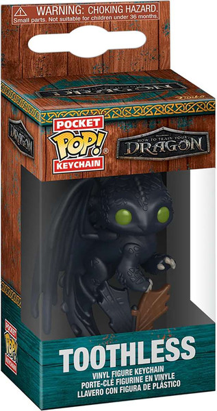 Изображение товара Брелок Funko POP Как приручить дракона: Брелок Беззубик 83453