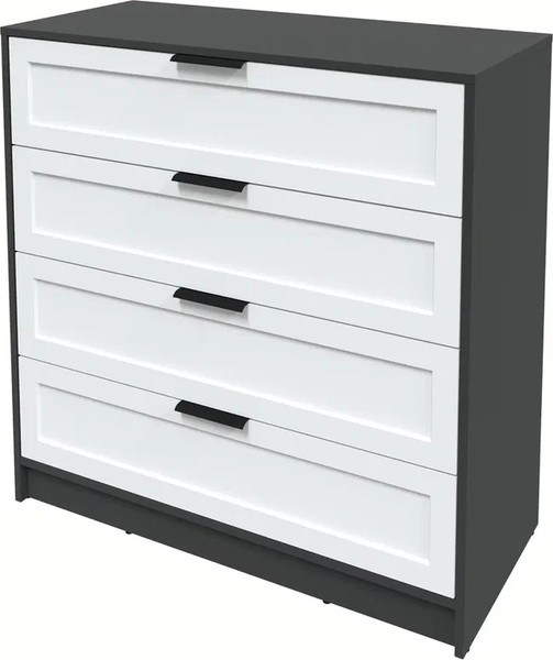 Изображение товара Комод Интерлиния Концепт Тренд КТ-К100 (антрацит/белый)