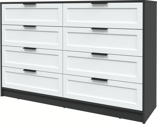 Изображение товара Комод Интерлиния Концепт Тренд КТ-К157 (антрацит/белый)