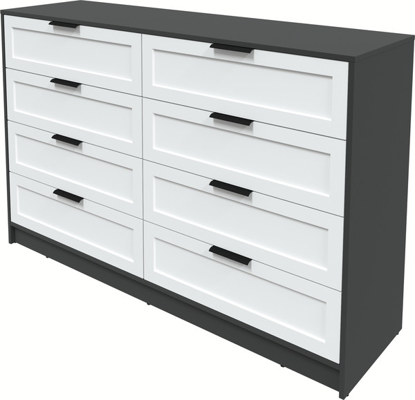 Изображение товара Комод Интерлиния Концепт Тренд КТ-К157 (антрацит/белый)