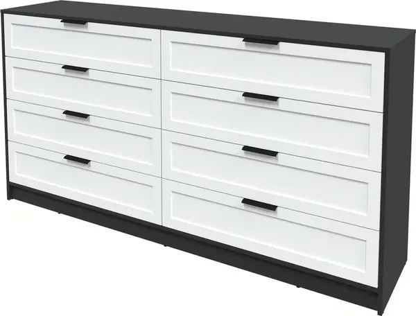 Изображение товара Комод Интерлиния Концепт Тренд КТ-К197 (антрацит/белый)