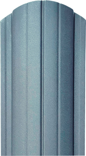 Изображение товара Штакетник металлический Комплектпрофиль Европланка 110мм Матовый RAL 7024/7024 ПЭ 0.45x1700мм (1.7м, 10шт)