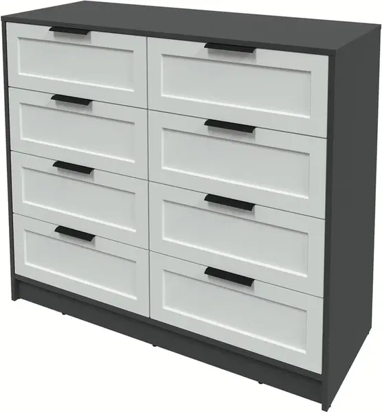 Изображение товара Комод Интерлиния Концепт Тренд КТ-К117 (антрацит/грей)