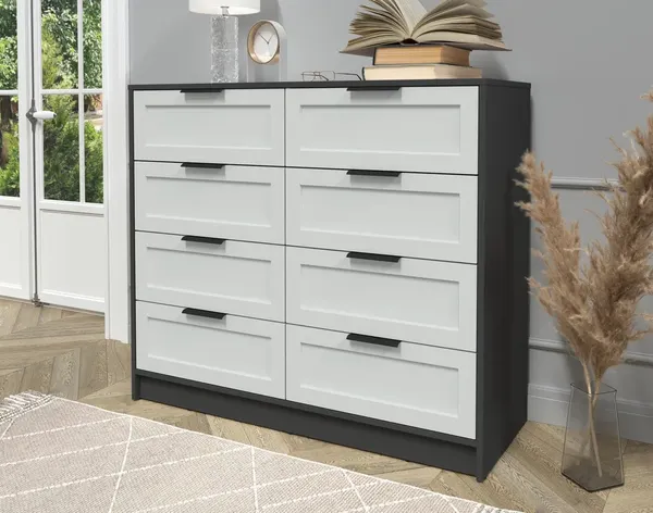 Изображение товара Комод Интерлиния Концепт Тренд КТ-К117 (антрацит/грей)