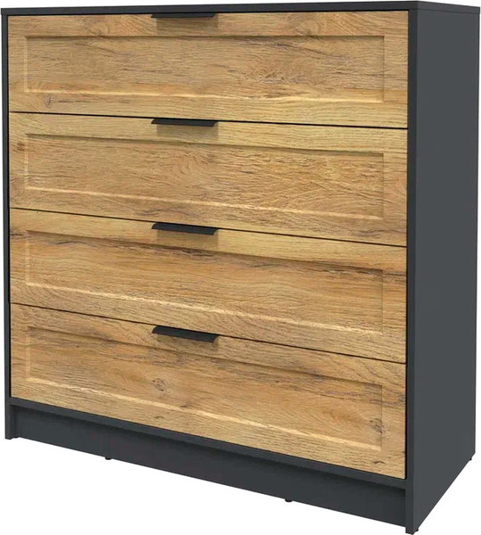 Изображение товара Комод Интерлиния Концепт Тренд КТ-К100 (антрацит/дуб вотан)