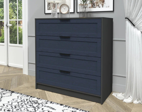 Изображение товара Комод Интерлиния Концепт Тренд КТ-К100 (антрацит/дуб королевский)