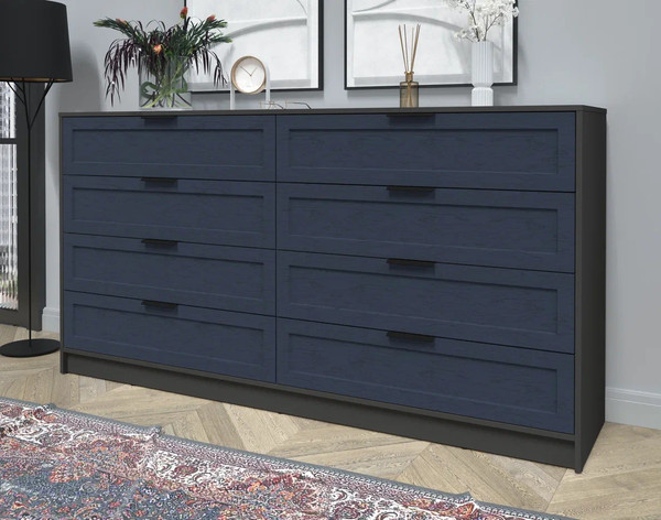 Изображение товара Комод Интерлиния Концепт Тренд КТ-К197 (антрацит/дуб королевский)