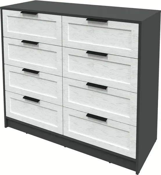 Изображение товара Комод Интерлиния Концепт Тренд КТ-К117 (антрацит/дуб полярный)