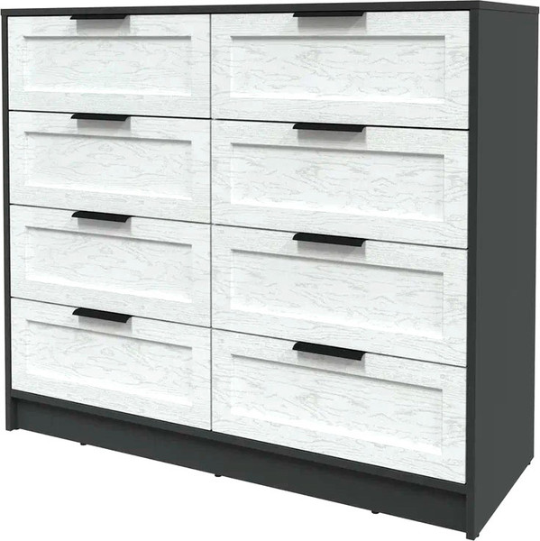 Изображение товара Комод Интерлиния Концепт Тренд КТ-К117 (антрацит/дуб полярный)