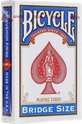 Изображение товара Игральные карты Bicycle 54 Bridge Size / 4000861 (синий)
