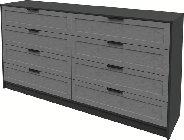 Изображение товара Комод Интерлиния Концепт Тренд КТ-К197 (антрацит/дуб серый)