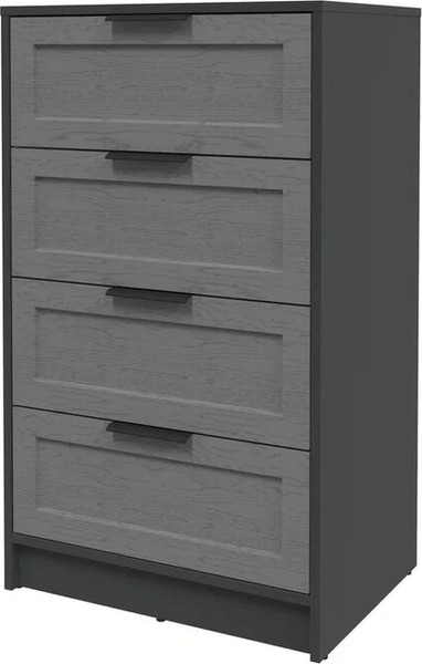 Изображение товара Комод Интерлиния Концепт Тренд КТ-К60 (антрацит/дуб серый)