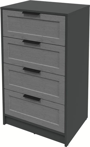 Изображение товара Комод Интерлиния Концепт Тренд КТ-К60 (антрацит/дуб серый)