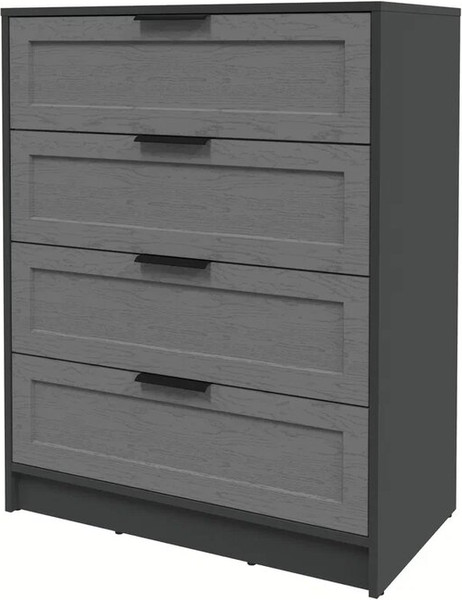 Изображение товара Комод Интерлиния Концепт Тренд КТ-К80 (антрацит/дуб серый)