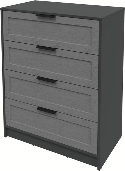 Изображение товара Комод Интерлиния Концепт Тренд КТ-К80 (антрацит/дуб серый)