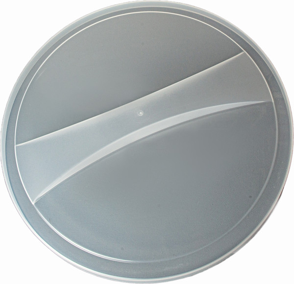 Изображение товара Крышка для ведра Русспласт Декор / РП-1018-ДП (прозрачный)