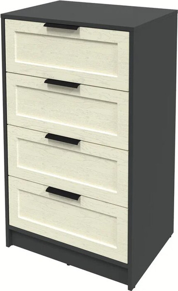 Изображение товара Комод Интерлиния Концепт Тренд КТ-К60 (антрацит/дуб снежный)