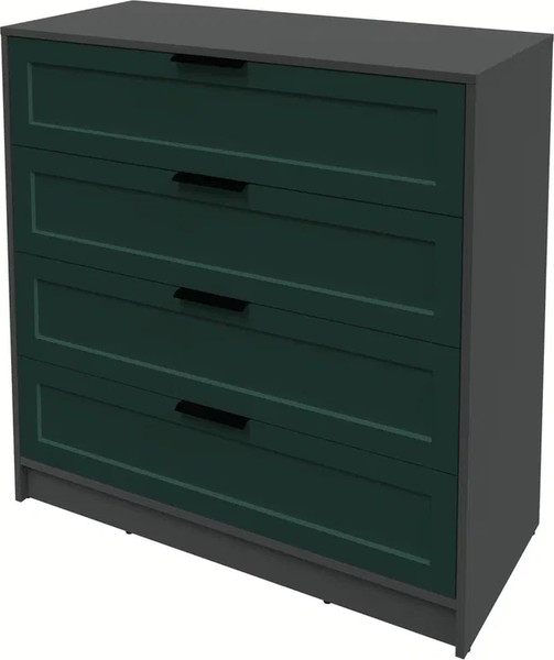 Изображение товара Комод Интерлиния Концепт Тренд КТ-К100 (антрацит/изумруд)