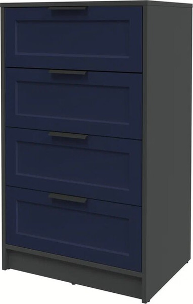 Изображение товара Комод Интерлиния Концепт Тренд КТ-К60 (антрацит/индиго)