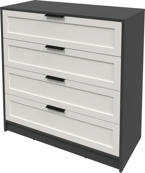 Изображение товара Комод Интерлиния Концепт Тренд КТ-К100 (антрацит/кашемир)