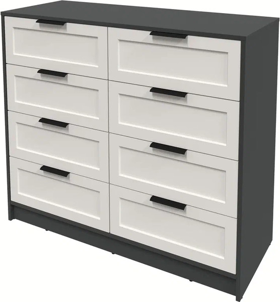 Изображение товара Комод Интерлиния Концепт Тренд КТ-К117 (антрацит/кашемир)