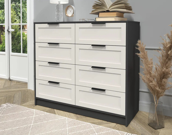 Изображение товара Комод Интерлиния Концепт Тренд КТ-К117 (антрацит/кашемир)