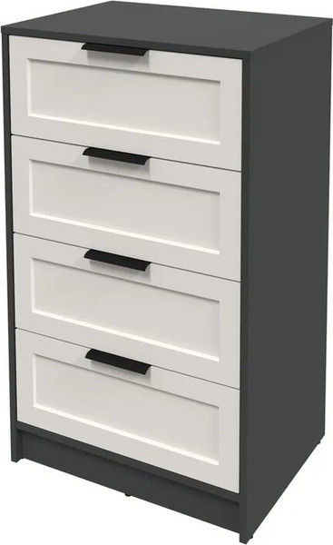 Изображение товара Комод Интерлиния Концепт Тренд КТ-К60 (антрацит/кашемир)