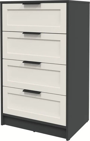 Изображение товара Комод Интерлиния Концепт Тренд КТ-К60 (антрацит/кашемир)