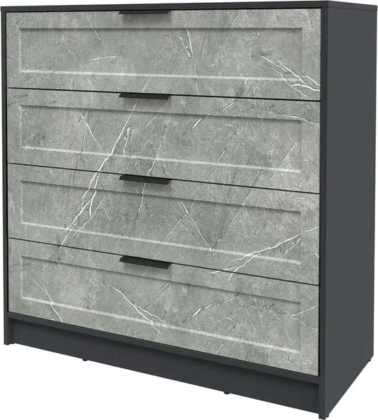 Изображение товара Комод Интерлиния Концепт Тренд КТ-К100 (антрацит/керамика)