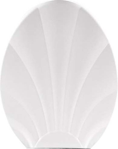 Изображение товара Сиденье для унитаза Русспласт Ракушка / РП-812-РБЕ (белый)