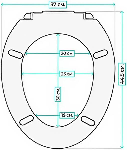 Изображение товара Сиденье для унитаза Русспласт Ракушка / РП-812сереб (серебристый перламутр)