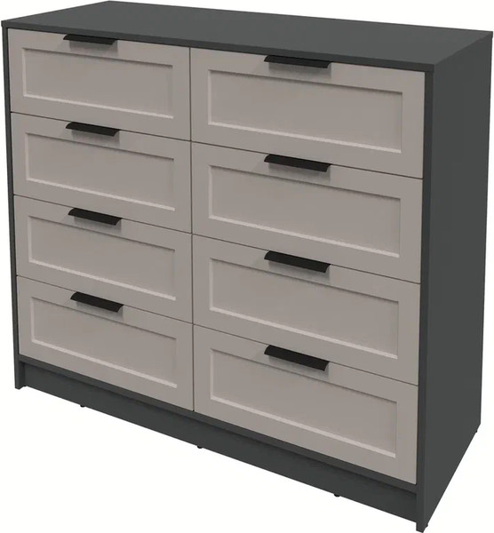 Изображение товара Комод Интерлиния Концепт Тренд КТ-К117 (антрацит/луна)