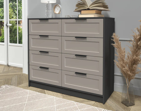 Изображение товара Комод Интерлиния Концепт Тренд КТ-К117 (антрацит/луна)